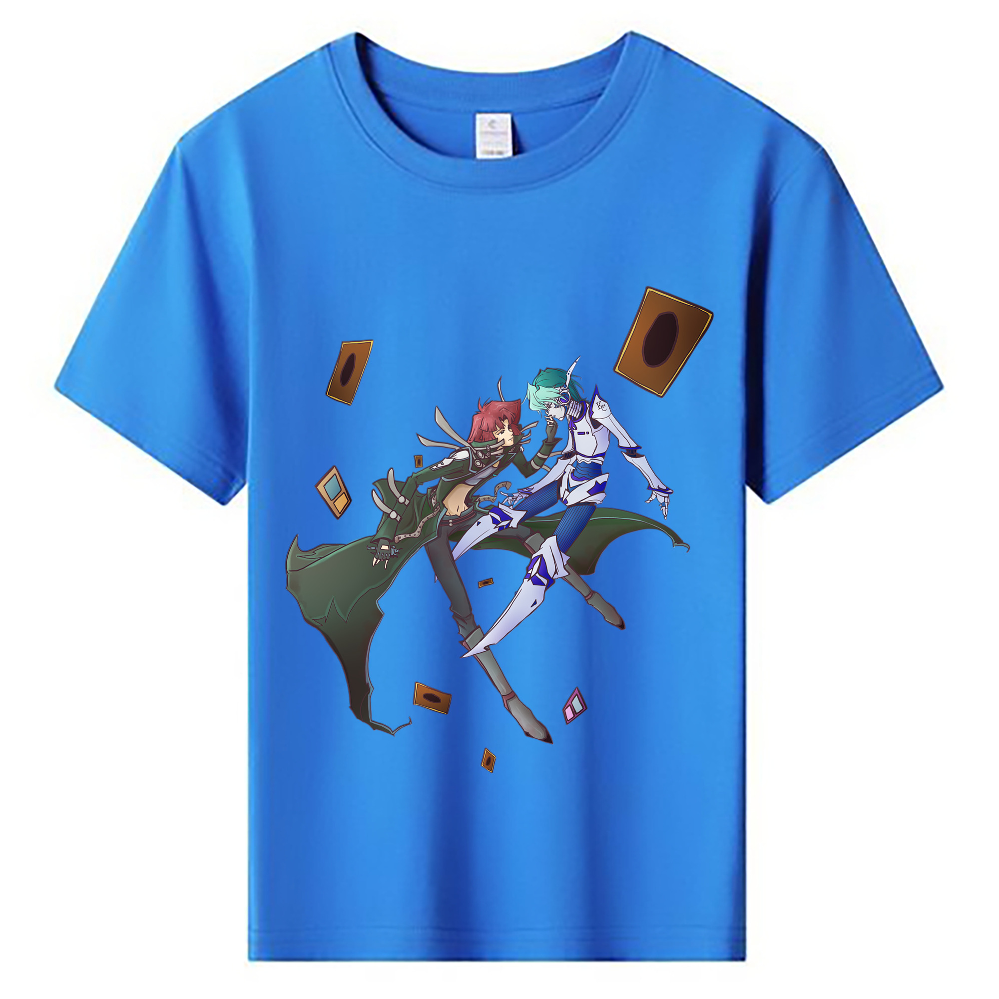 （画像用） 遊☆戯☆王 Yu-Gi-Oh! 綿100％キッズTシャツ（フロントプリント）